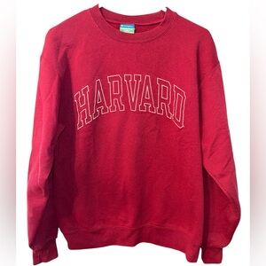 Vintage Harvard Champion Sweatshirt Size Medium
